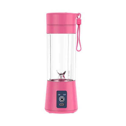 Portable Mini Juicer — 6-Blade USB Rechargeable Blender Cup