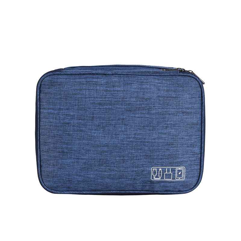 Travel Cable Organizer Bag — Waterproof Electronics Pouch