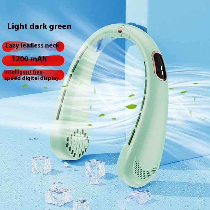 Bladeless Neck Fan — Portable Rechargeable Hands-Free Fan