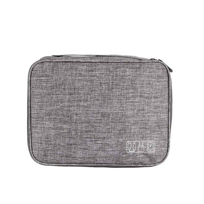 Travel Cable Organizer Bag — Waterproof Electronics Pouch