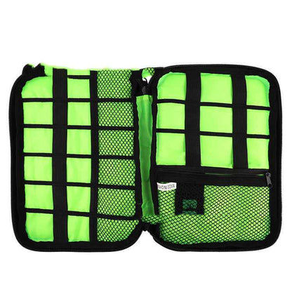 Travel Electronics Organizer Bag — Cable &amp; Charger Storage Pouch