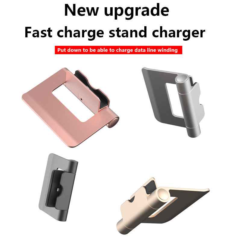 Desktop Phone Charger Stand — USB Cable Charging Base
