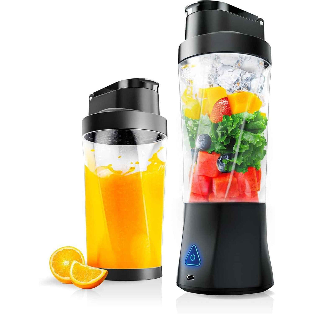 Portable Wireless Blender — 360W High-Power Juicer Cup
