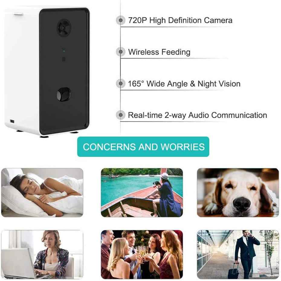 Smart Pet Feeder — WiFi Interactive Toy &amp; Auto Dispenser