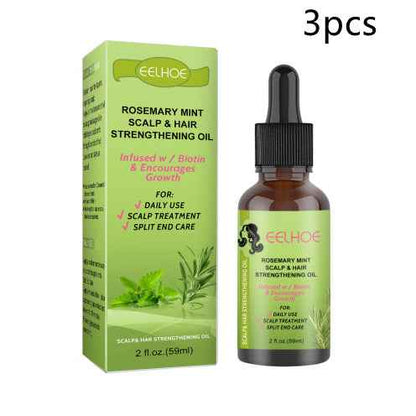 Rosemary &amp; Mint Hair Growth Serum — Natural Scalp Nourishment