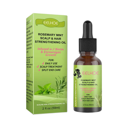 Rosemary &amp; Mint Hair Growth Serum — Natural Scalp Nourishment