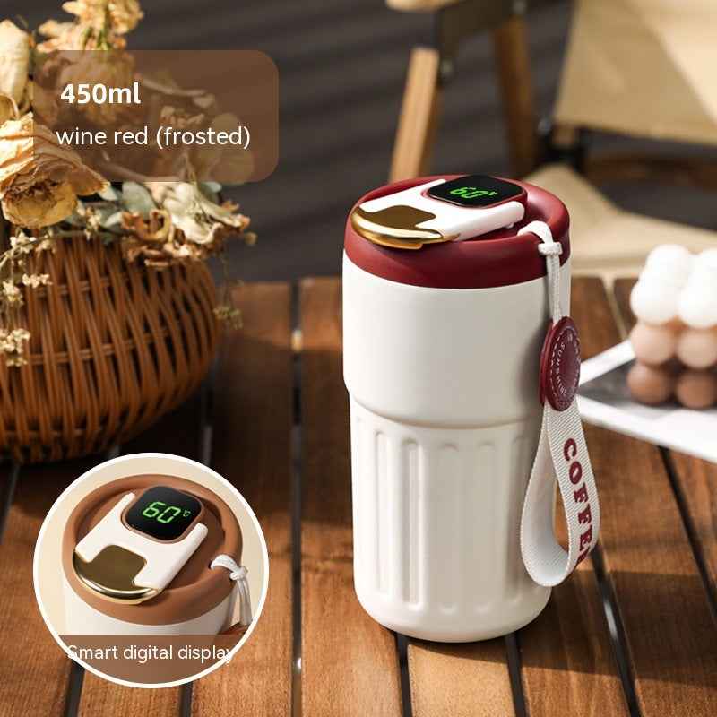 Smart Temperature Display Vacuum Cup — 316 Stainless Steel 450ml