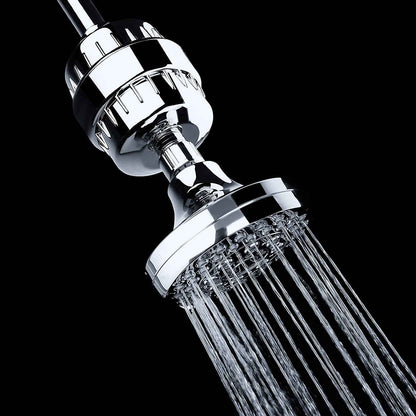 17-Layer Shower Filter Head — Activated Carbon Water Purifier
