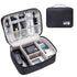 Electronics Travel Organizer — Waterproof Cable & Charger Storage Bag