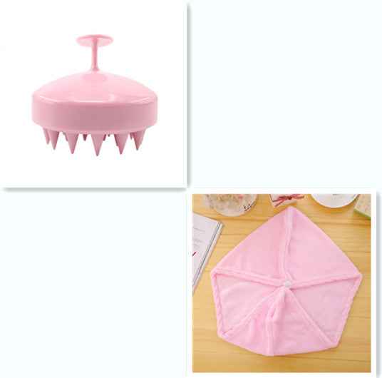 Silicone Scalp Massage Brush — Deep Clean &amp; Circulation Boost