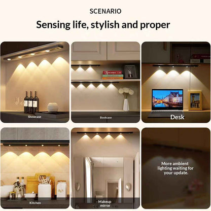Smart LED Cabinet Light — Motion Sensor Strip Light