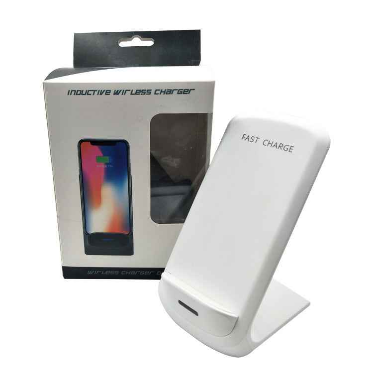 Desktop Wireless Charger Stand — 5W Qi Phone Charging Dock