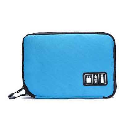 Travel Electronics Organizer Bag — Cable &amp; Charger Storage Pouch
