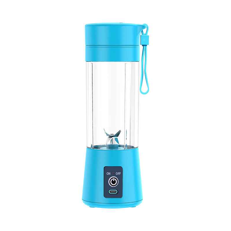 Portable Mini Juicer — 6-Blade USB Rechargeable Blender Cup