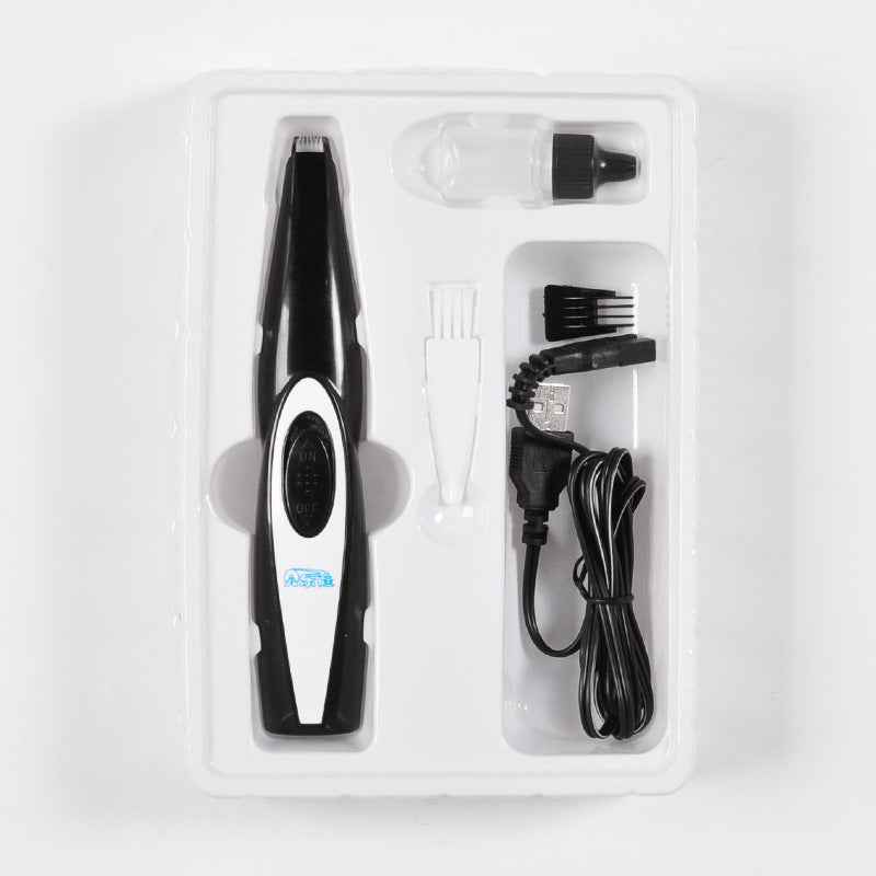 Pet Hair &amp; Nail Trimmer — USB Rechargeable Grooming Clipper