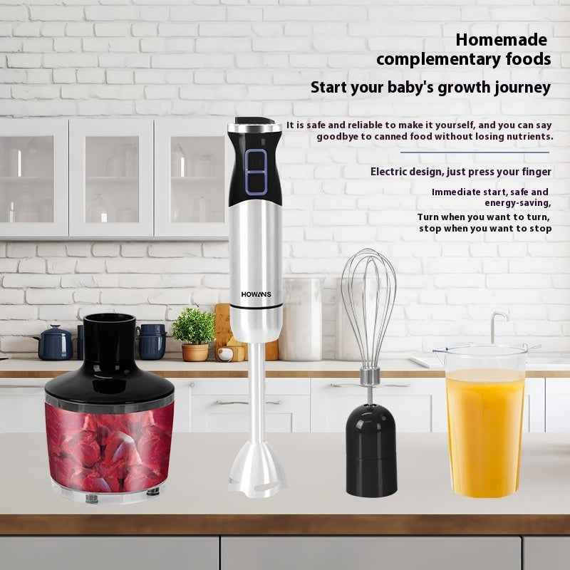 Multi-Function Hand Blender — Variable Speed Electric Immersion Blender