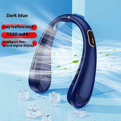 Bladeless Neck Fan — Portable Rechargeable Hands-Free Fan