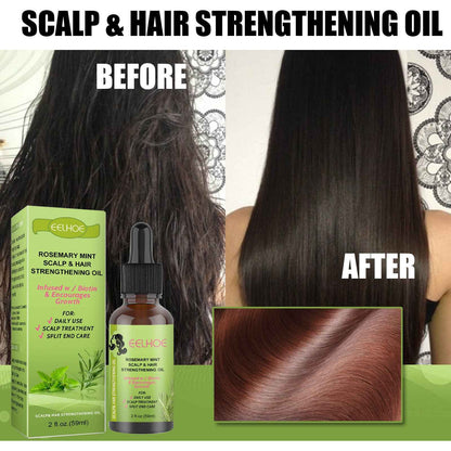 Rosemary &amp; Mint Hair Growth Serum — Natural Scalp Nourishment
