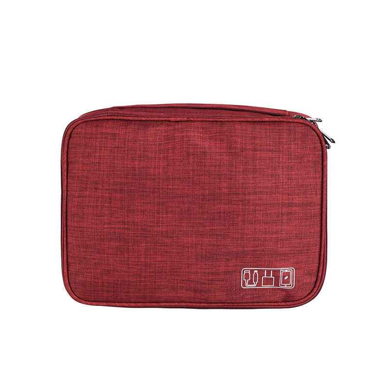 Travel Cable Organizer Bag — Waterproof Electronics Pouch