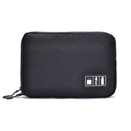 Travel Electronics Organizer Bag — Cable &amp; Charger Storage Pouch