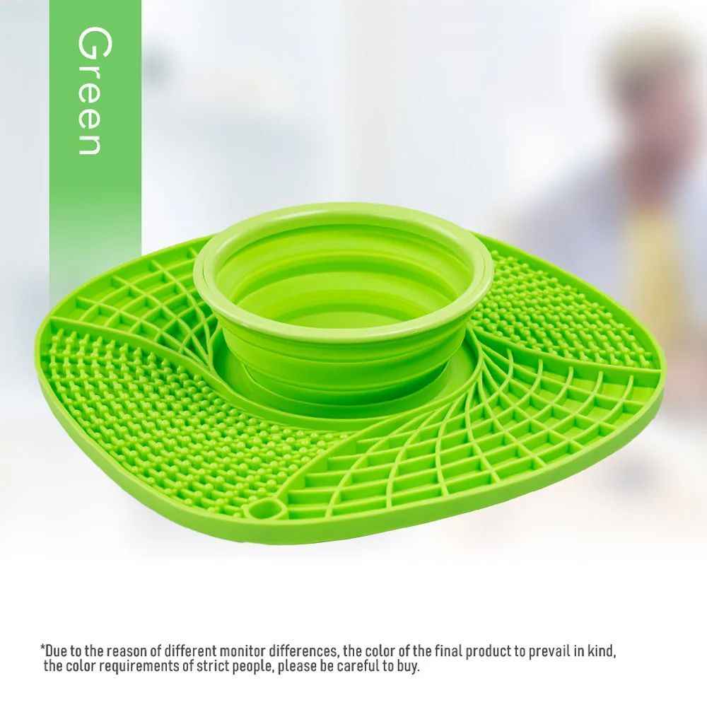 Non-Slip Slow Feeder Bowl — Anti-Gulping Puzzle Dish for Dogs &amp; Cats