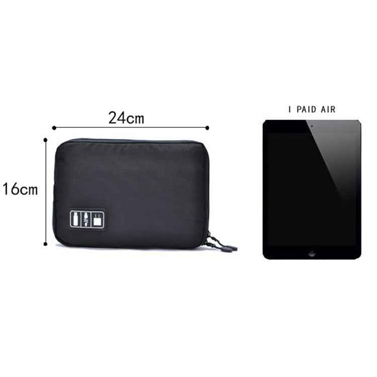 Travel Electronics Organizer Bag — Cable &amp; Charger Storage Pouch