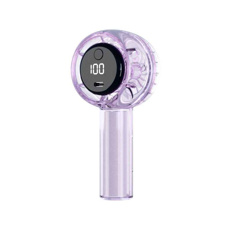 Mini USB Handheld Fan — Brushless Motor 100-Speed Portable Fan