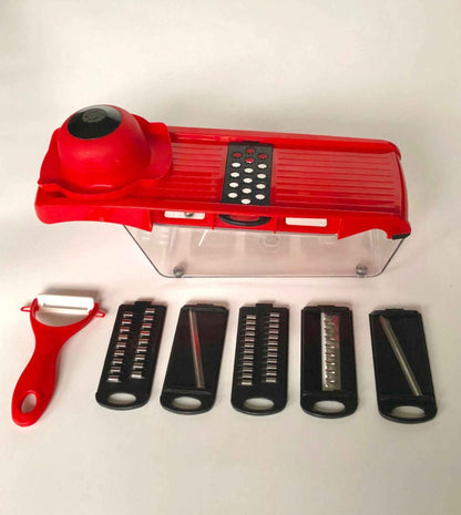 Multi-Function Vegetable Chopper — Potato Shredder with 6 Blades