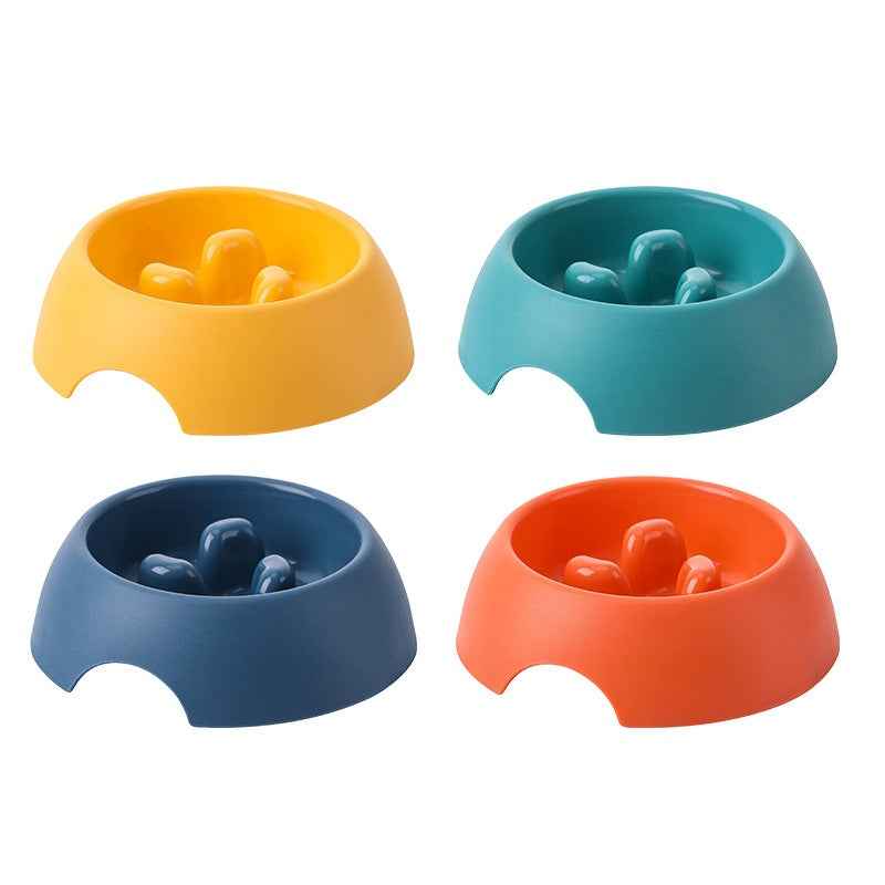Slow Feeder Dog Bowl — Anti-Gulping Puzzle Dish
