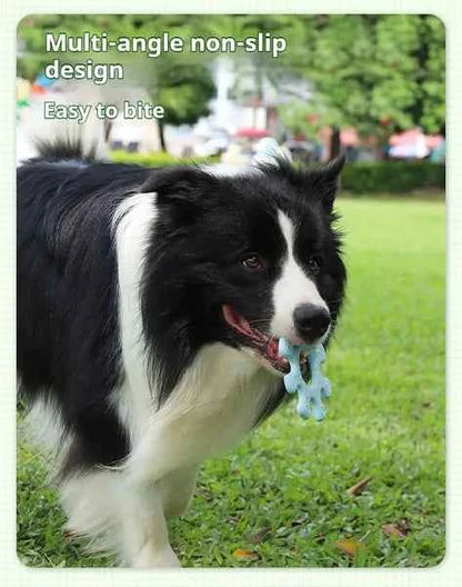 Interactive Dog Flywheel Toy — Food-Grade Silicone