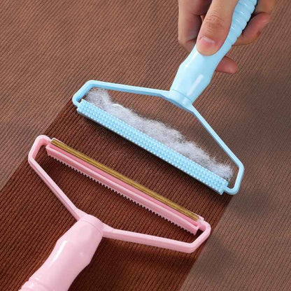 Portable Fabric Shaver &amp; Lint Remover — Manual Pet Hair Roller
