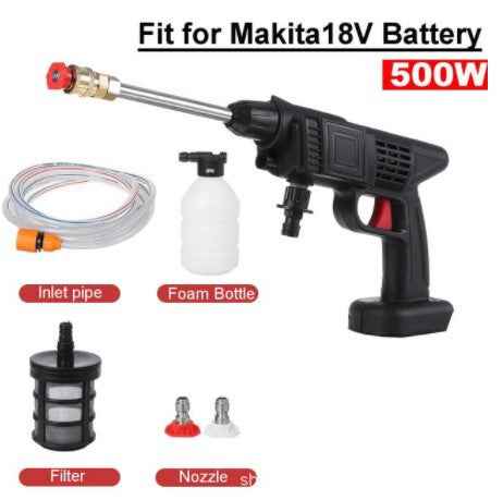 Portable Electric Pressure Washer — 36V Cordless Car Wash Gun