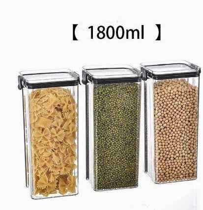 Airtight Food Storage Containers — Kitchen Pantry Organizer Set