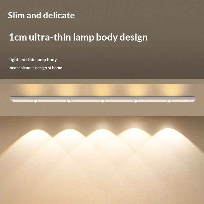 Smart LED Cabinet Light — Motion Sensor Strip Light