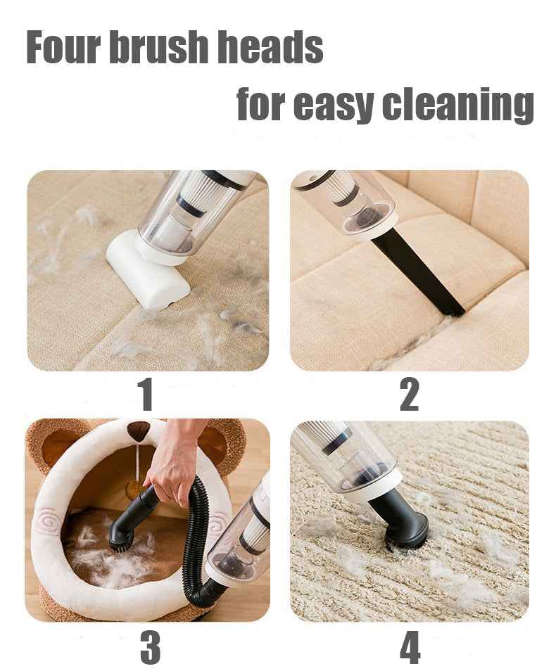 Electric Pet Hair Absorber — Cordless 28000Pa Vacuum