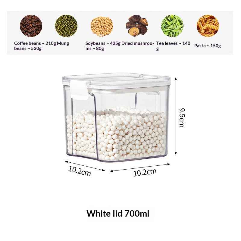 Airtight Food Storage Containers — Kitchen Pantry Organizer Set