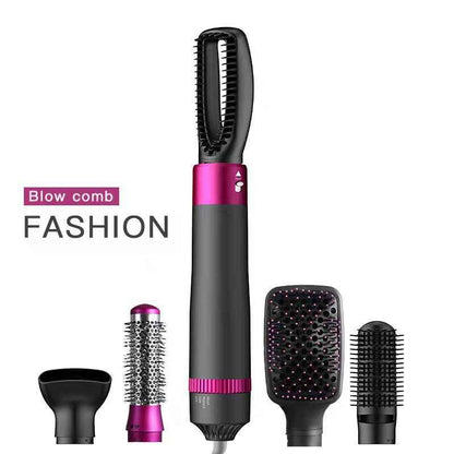 Cepillo Secador 5 en 1: Tu Estilizador Todo-en-Uno para Cabello Perfecto