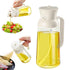 Dual-Use Oil Sprayer & Dispenser — Glass Kitchen Spray Bottle