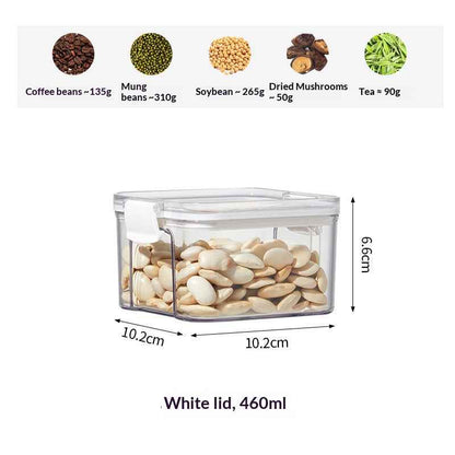 Airtight Food Storage Containers — Kitchen Pantry Organizer Set