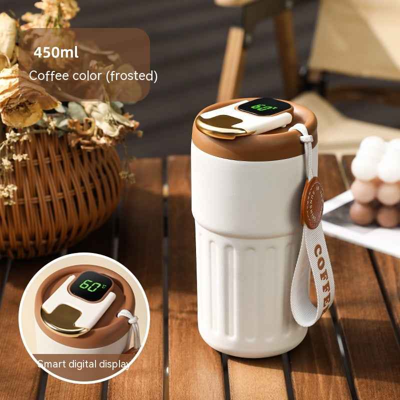 Smart Temperature Display Vacuum Cup — 316 Stainless Steel 450ml